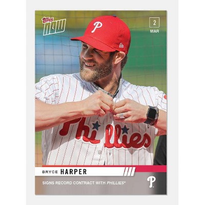 Bryce Harper Philadelphia Phillies 2023 MLB Topps Now Card 1008