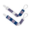 BabyFanatic Officially Licensed Unisex Pacifier Clip 2-Pack - NFL New York Giants - Officially Licensed Baby Apparel - 2 of 4