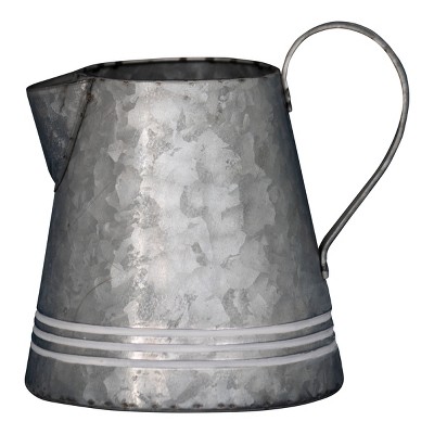 Galvanized Metal Watering Can Vase - Foreside Home & Garden