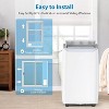 14,000 BTU 3-in-1 Portable Air Conditioner with Window Kit, Cools up to 750 Sq.Ft, 75-Pint Dehumidifier - 4 of 4