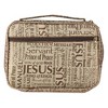 Bible Cover-Names Of Jesus Jacquard-X Large-Brown - 2 of 2