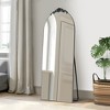 PexFix Wood Frame Arched Floor Mirror, Bedroom Living Room Wall Mirror - 2 of 4