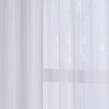 Habitat Broadway Smooth Textured Boho Chic Inspired Sheer Panel Grommet Curtain Panel, White - 3 of 3