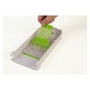 Prepworks Onion Chopper: Manual Veggie Dicer, 2 Stainless Steel Blades, Dishwasher-Safe, Clear, 3-Piece Set - 2 of 4