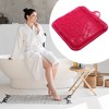 Unique Bargains Shower Foot Clean Massager Scrubber Foot Massager Scrubber with Suction Cups 9.25"x9.25" - 2 of 4