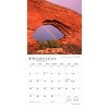 BrownTrout Utah Wild and Scenic 2026 12"x24" Hanging Square Wall Calendar Plastic-Free - 4 of 4