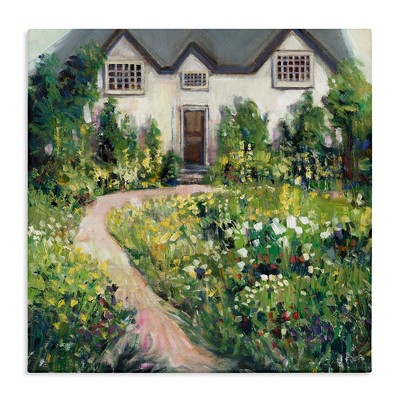 Stupell Industries Rural Floral Cottage Garden Blooms, 17" x 17"