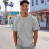 Dalix Mens Lil Smile Heavy Weight Cotton Tee - 3 of 4