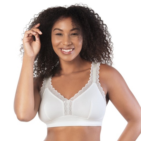 Vanity Fair Womens Beauty Back Full Figure Wireless Smoothing Bra 71380 -  STAR WHITE - 38DDD