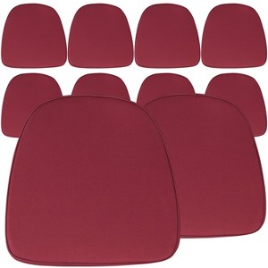 Flash Furniture 10 Pack Soft Fabric Chiavari Chair Cushion - 1 of 2