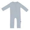 Kyte Baby Zippered Romper in Fog - 2 of 4