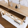 Bella Depot 48" Console Table with 2 Drawers and 1 Bottom Shelf for Entryway Hallway - 4 of 4