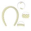 Unique Bargains Women's Classic Wide Twill Headband 6.3"x5.51" 1 Pc - 2 of 4