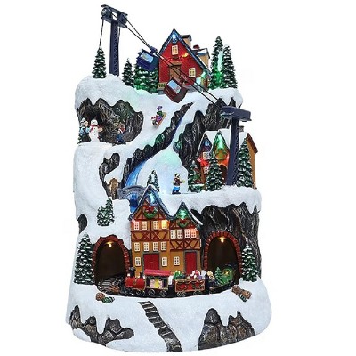 Carole Towne Winter Village Lighted and Musical Christmas Scene 5968064