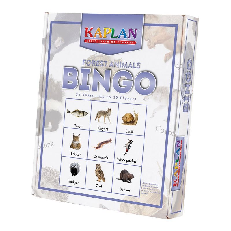 Kaplan Early Learning Forest Animals Bingo Learning Game, 3 of 4