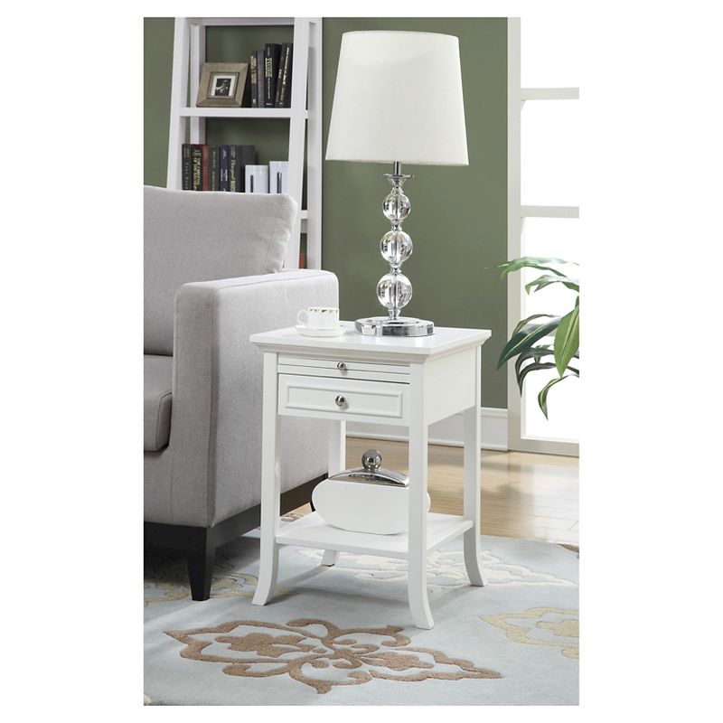 American Heritage Logan End Table with Drawer and Slide - Johar Furniture , 5 of 6