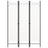 vidaXL 3-Panel Room Divider White 47.2"x70.9" - 2 of 4