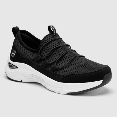 womens black tennis shoes