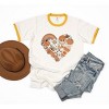 Simply Sage Market Women's Fall Collage Heart Short Sleeve Ringer Tee - 2 of 3