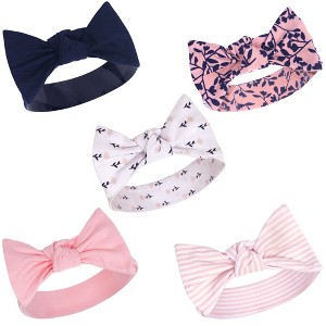 Yoga Sprout Baby and Toddler Girl Cotton Headbands 5pk, Fresh, 0-24 Months - 1 of 1