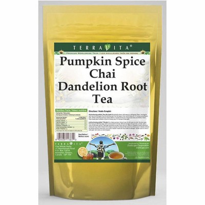 TerraVita Pumpkin Spice Chai Dandelion Root Tea (25 tea bags, ZIN: 570090, 1-Pack)