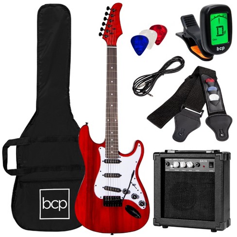 Best Choice Products 39in Full Size Beginner Electric Guitar Kit