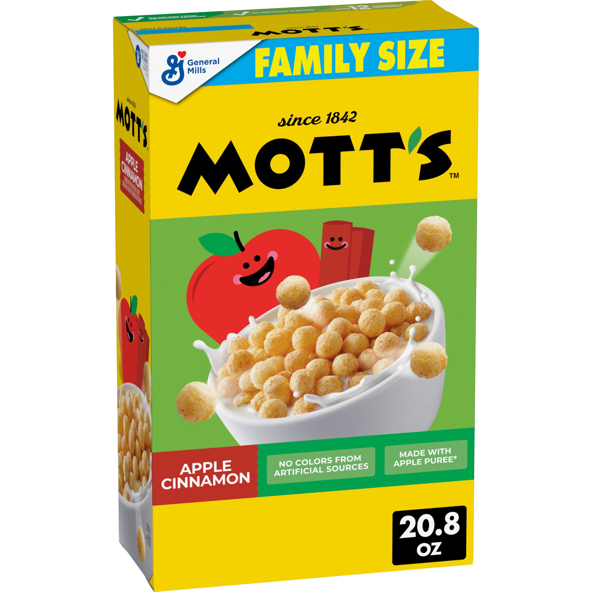 Mott's Apple Cinnamon Family Size Breakfast Cereal - 20.8oz