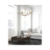 Elegant Lighting Trey 36 inch pendant in brass - 2 of 4