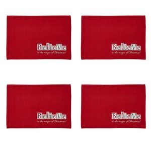 Park Designs Believe Placemat Set of 4 - 1 of 3
