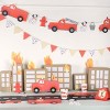 Meri Meri Fire Truck Garland Set (10' with excess cord - Pack of 1) - 2 of 4