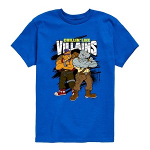 Boys' - Teenage Mutant Ninja Turtles - Chillin Like Villains Short Sleeve Graphic T-Shirt - 1 of 4