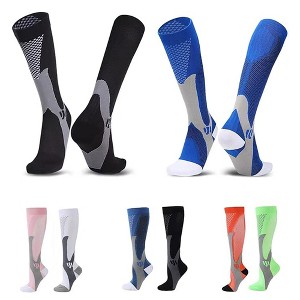 Compression Socks Women & Men set of 4 Pair - 1 of 4