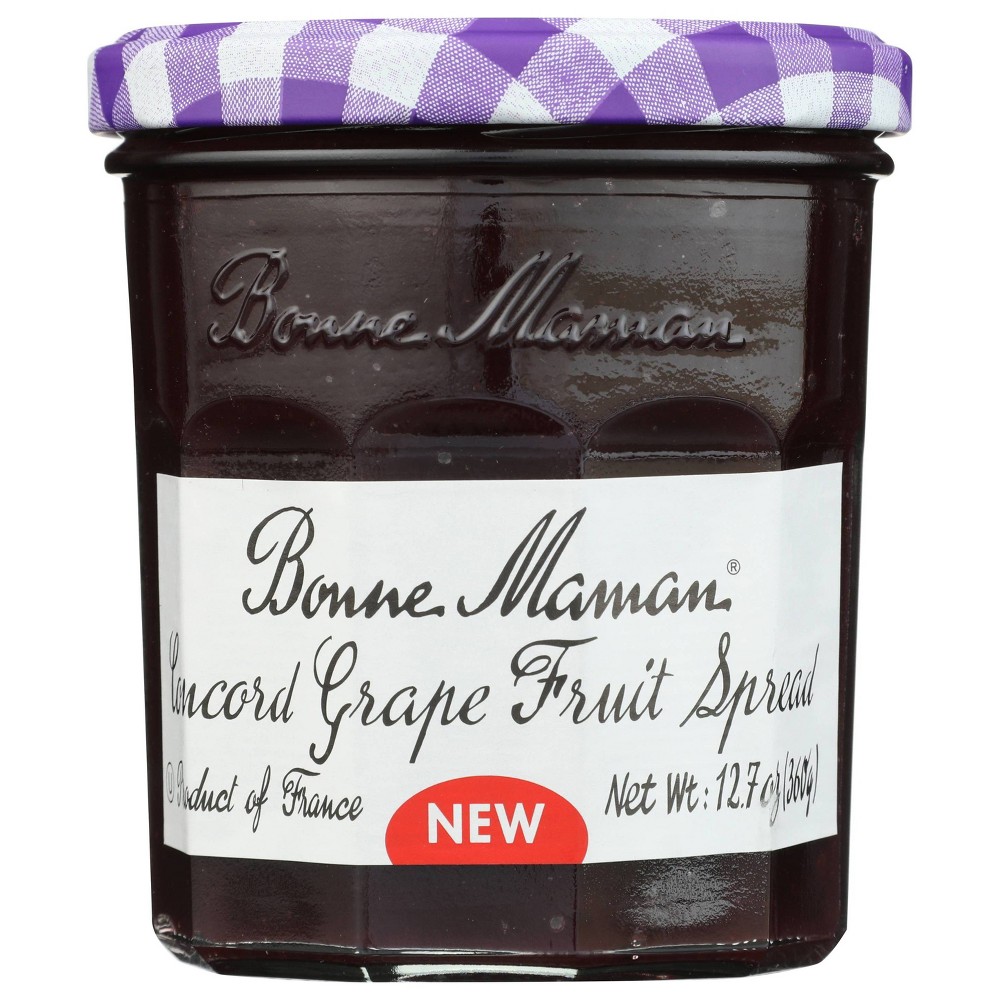Bonne Maman Gluten Free Concord Grape Fruit Spread - 12.7oz: Non-GMO