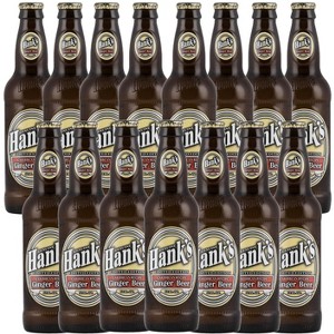 Hank's Genuine Gourmet Ginger Beer, 12 fl oz Bottles – Premium Craft Soda with Bold, Zesty Flavor – Caribbean-Inspired Recipe, Pack of 15 - 1 of 1