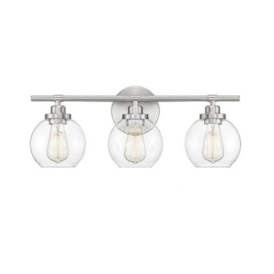 Savoy House Carson 3 - Light Vanity in  Satin Nickel