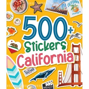 500 Stickers: California - (Regional Sticker Books) by  Duopress Labs (Paperback) - 1 of 1