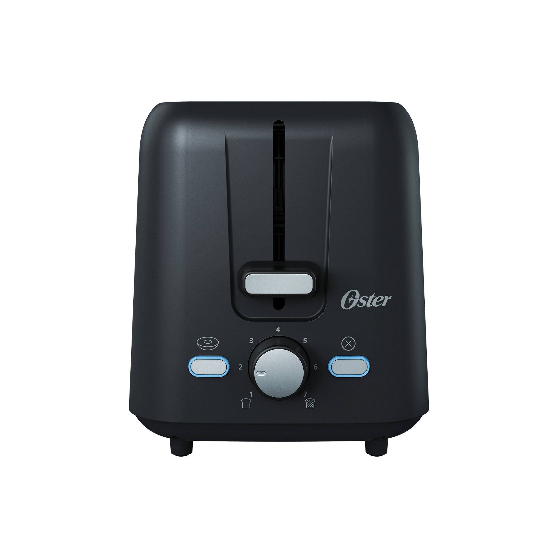Oster 2-Slice Toaster With Extra-Wide Slots Black: 800W, Bagel & Toast Capabilities, 1-Year Warranty, Spot Clean