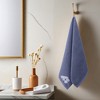 REGALWOVEN Cotton Soft Absorbent Embroidered Floral Hand Towel for Bathroom 14" x 31" 2 Pcs - 2 of 4