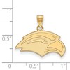 Black Bow Jewelry 10k Yellow Gold Southern Mississippi Golden Eagles NCAA Small Pendant - 2 of 3