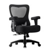 Big Office Chair,Large Ergonomic Executive Chair for Heavy Duty People, Computer Desk Task Chair with Wheels, Thick Seat Cushion Chair for Home Sturdy - 4 of 4