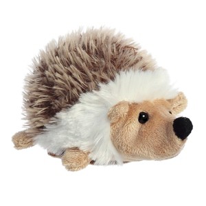 Aurora Mini Hazel Hedgie Shoulderkins Adorable Stuffed Animal Brown 5" - 1 of 4