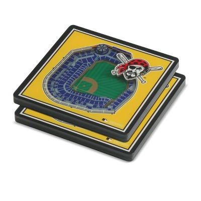 MLB Pittsburgh Pirates StadiumView Coaster 2pk