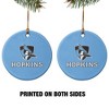 Johns Hopkins University Primary Logo Porcelain Holiday Christmas Tree Ornament - 2 of 4