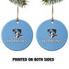 Johns Hopkins University Primary Logo Porcelain Holiday Christmas Tree Ornament - image 2 of 4