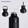 Beast Health Dual Cap Stainless Steel Hydration Bottle 25oz - 3 of 4