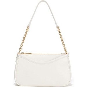 Purses for Women, Shoulder Bag Small Handbags Vegan Leather Underarm Bags Trendy Hobo - 1 of 4