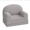 Coucheta 2-In-1 Convertible Kids Sofa, Foldable Toddler Couch with Teddy Fleece, Convertible Lounge for Playroom or Nursery, Gift for Boys & Girls - 3 of 4