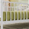 Okak Twin/Full Size Bookcase Platform Beds with Storage & Upholstered Headboard,Metal Bed Frame for Teens,No Spring Box Needed - 4 of 4