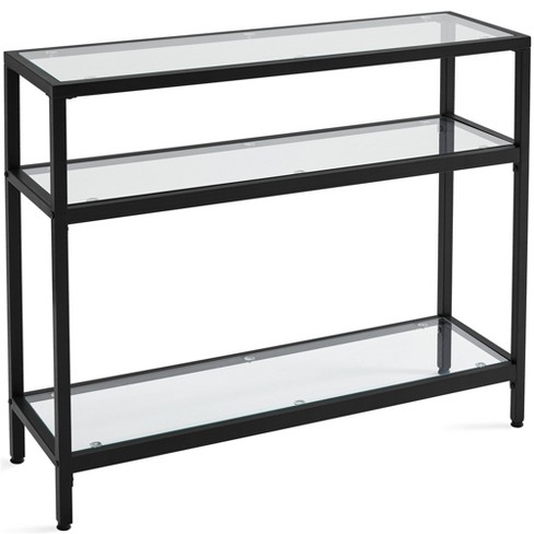 Glass console store table target