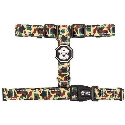camo dog harness and leash